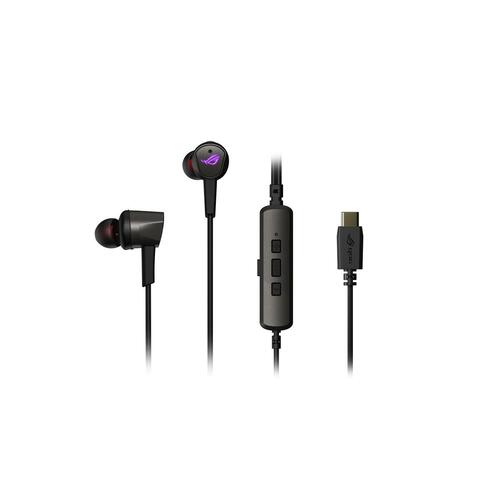 Høretelefoner i øret Asus ROG Cetra II - sort, USB‑C