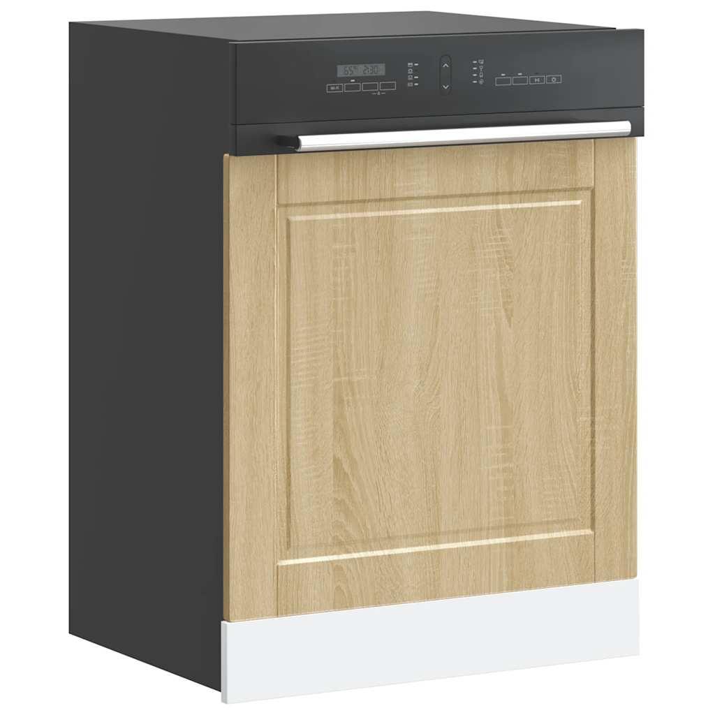 Låge Til Opvaskemaskine Porto 60x1 5x67 Cm Sonoma Eg