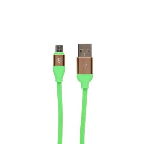Contact USB til Micro USB kabel 1,5 m - Grøn