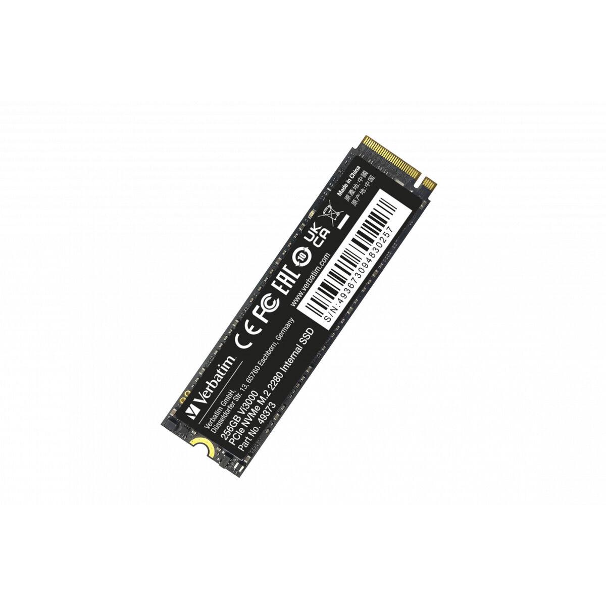 Harddisk Verbatim Vi3000 256 Gb Ssd
