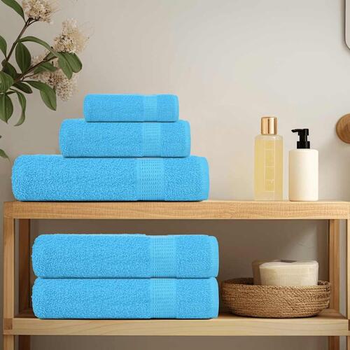 Håndklæder 2 stk. 30x30 cm 360 g/m2 100 % bomuld turkis
