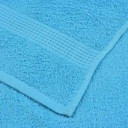 Håndklæder 2 stk. 30x30 cm 360 g/m2 100 % bomuld turkis
