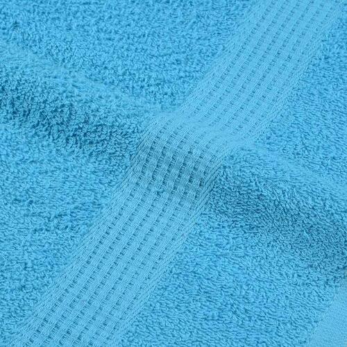 Håndklæder 2 stk. 30x30 cm 360 g/m2 100 % bomuld turkis