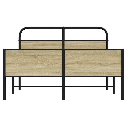Sengeramme 120 x 190 cm uden madras - sonoma-eg