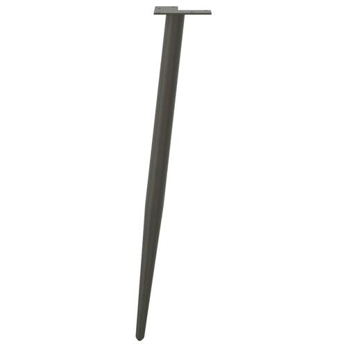 Sofabordben konisk form 4 stk 72-73 cm stål antracitgrå