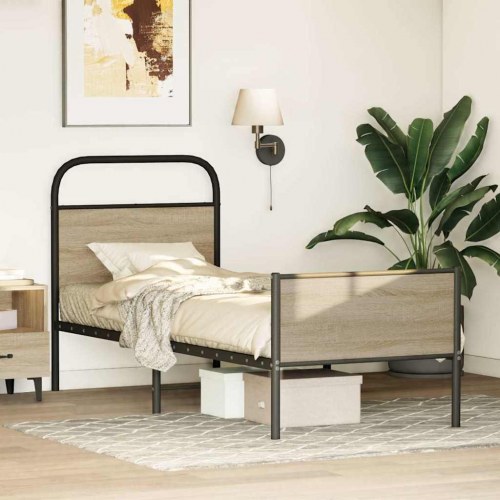 Sengeramme 75 x 190 cm - sonoma-eg