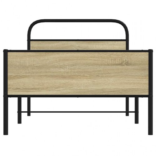 Sengeramme 90 x 190 cm uden madras - sonoma-eg
