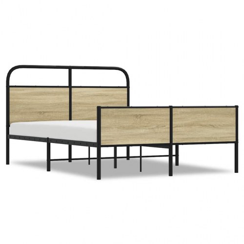 Sengeramme 140 x 190 cm uden madras - sonoma-eg