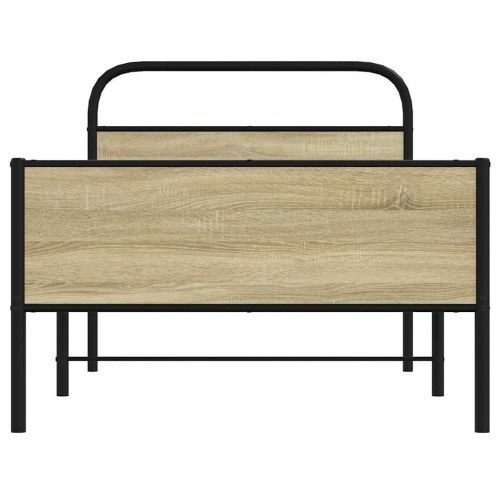 Sengeramme 100 x 190 cm uden madras - sonoma-eg