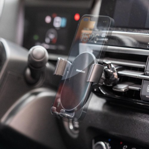 Trådløs biloplader med holder 15 W - Chakar