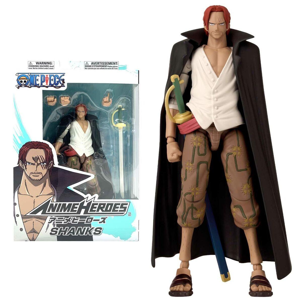 Action Figurer One Piece Bandai Anime Heroes: Shanks 17 Cm