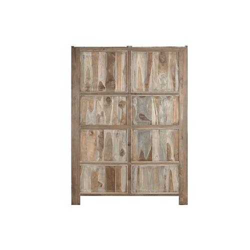 Skab Home ESPRIT Natur Teak 130 X 45 X 180 cm
