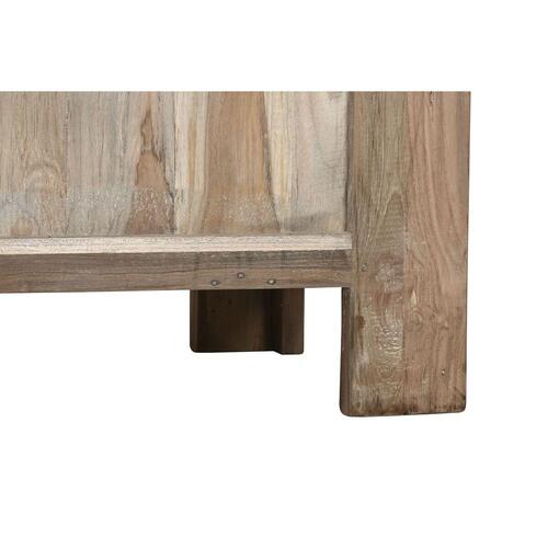 Skab Home ESPRIT Natur Teak 130 X 45 X 180 cm