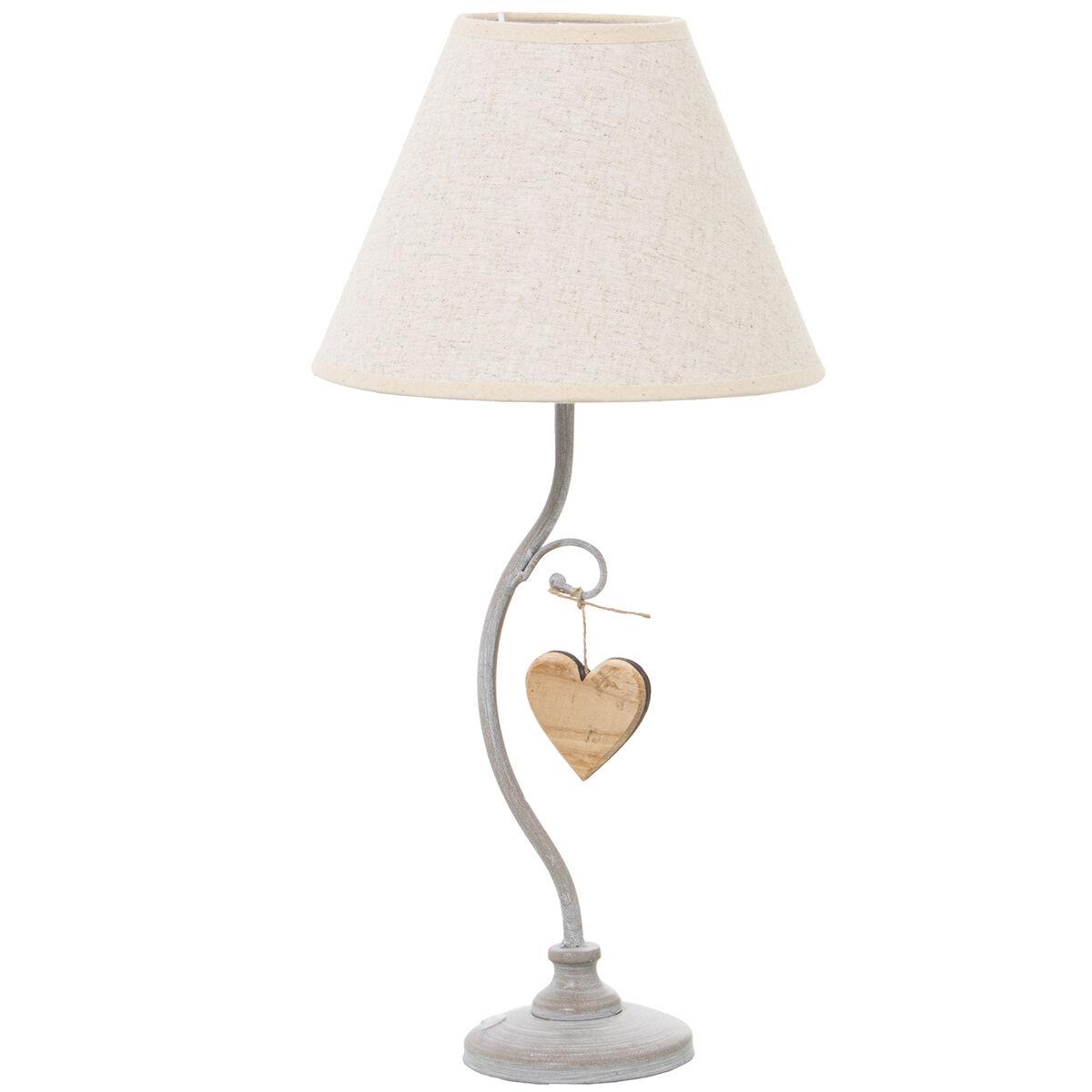 Bordlampe Alexandra House Living Hvid Metal 40 W 23 X 48 X 23 Cm