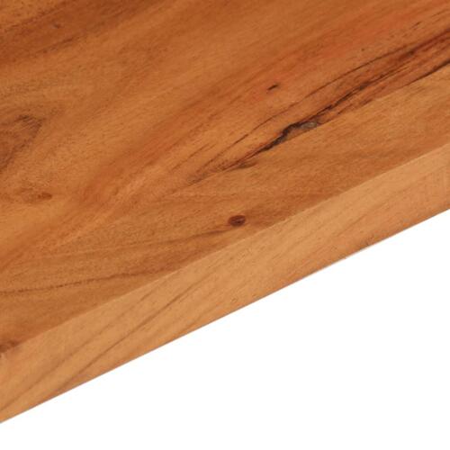 Bordplade 110x50x2,5 cm rektangulær massivt akacietræ