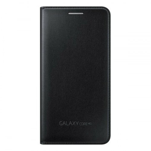Samsung folio-cover EF-WG386 - til Galaxy Core LTE - Hvid/Sort