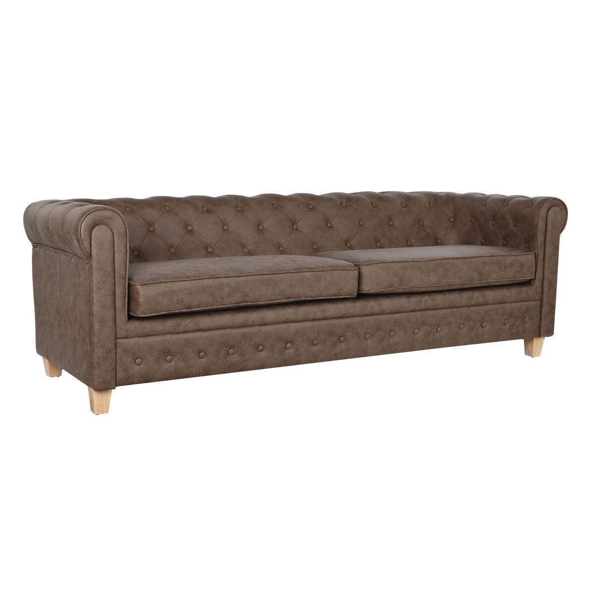 Personers Sofa Home Esprit Brun Vintage 216