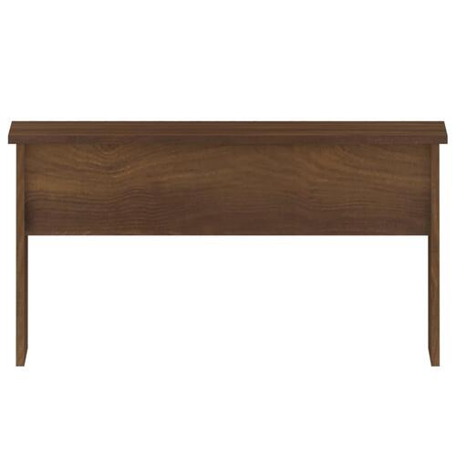 Sofabord 80x50,5x41,5 cm konstrueret træ brun egetræsfarve (OUTLET B)