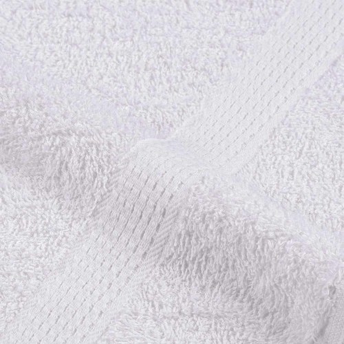 Brusehåndklæder FROGN - 2 stk. hvid 70×140 cm, 360 gsm bomuld