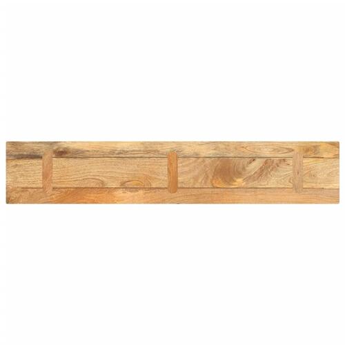 Bordplade 180x30x2,5 cm rektangulær massivt mangotræ