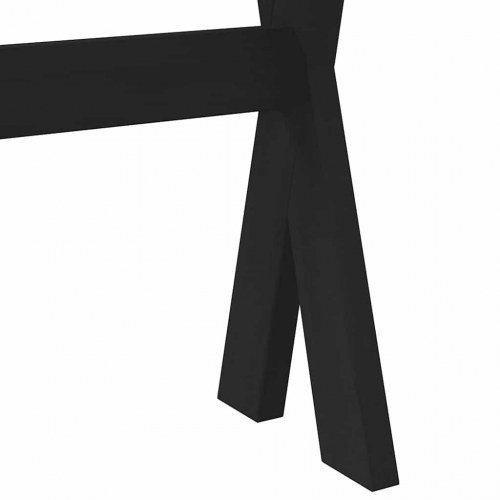 Konsolbord NOAIN X-formede ben 120x30x75cm massivt træ fyrretræ