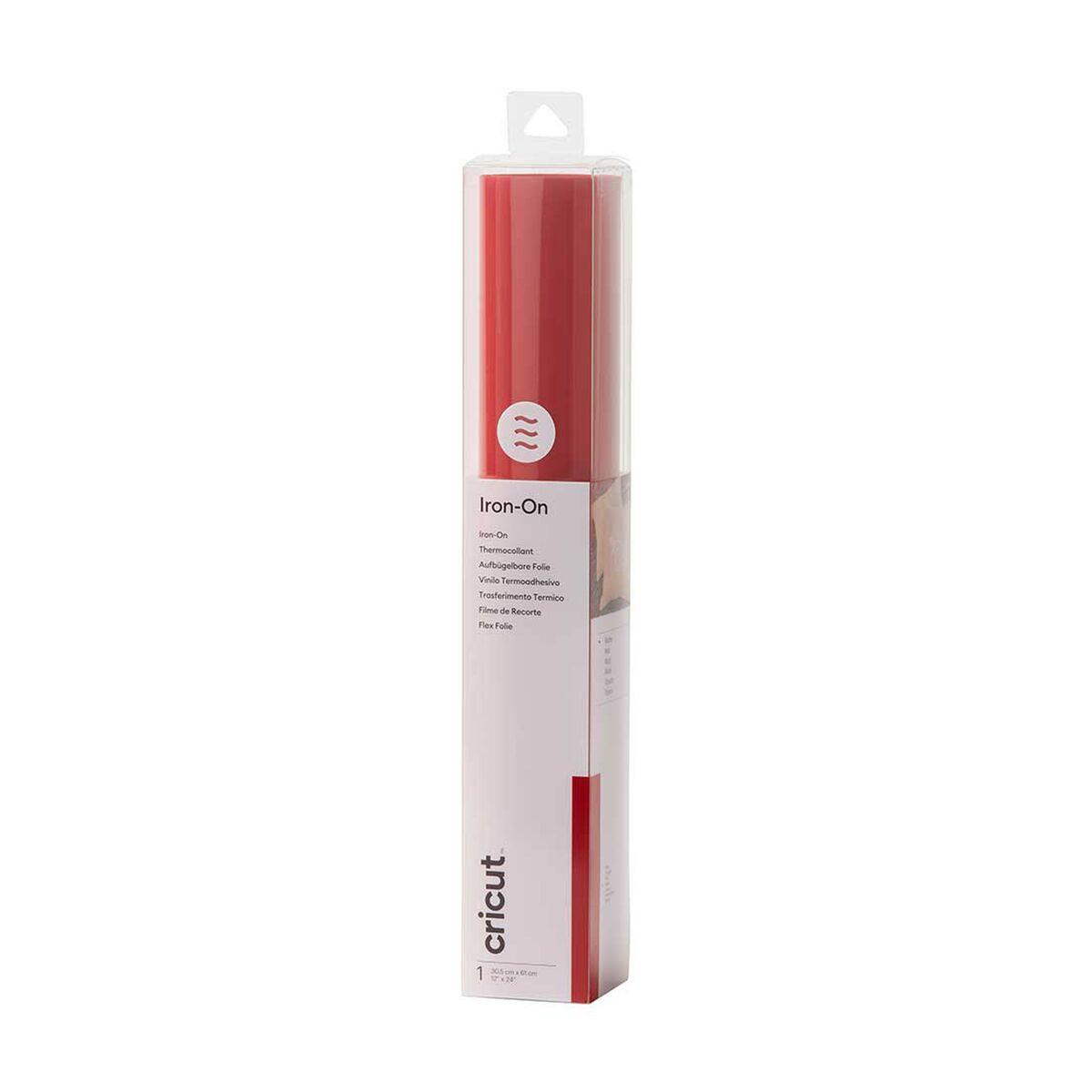 Tekstilfolie til skæreplotter Cricut Everyday Iron-on Rød
