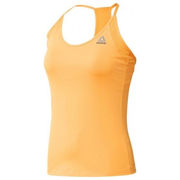 Tank Top Kvinder Reebok Wor Tri Back Lbt Orange