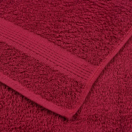 Vaskehåndklæder FROGN - 2 stk. bordeaux 30×30 cm, 360 gsm