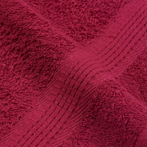 Vaskehåndklæder FROGN - 2 stk. bordeaux 30×30 cm, 360 gsm