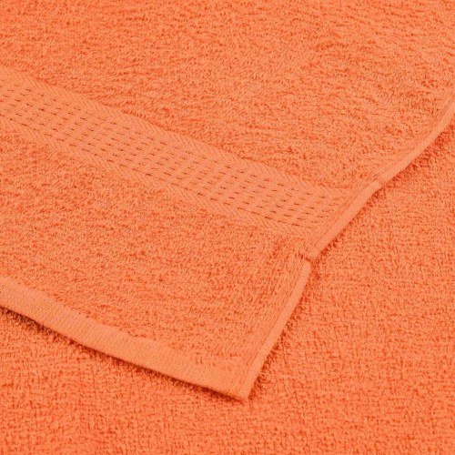 Saunahåndklæder 10 stk. 80x200 cm 360g/m2 100 % bomuld orange