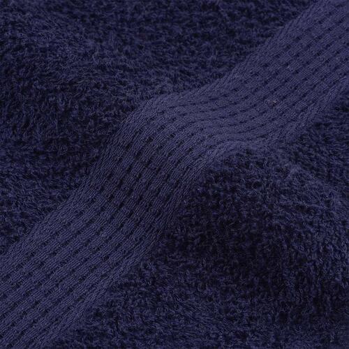 Håndklæder 10 stk. 30x30 cm 360 g/m2 100 % bomuld marineblå