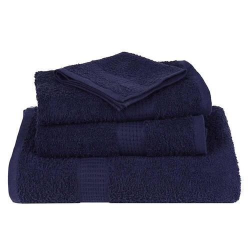 Håndklæder 2 stk. 30x30 cm 360 g/m2 100 % bomuld marineblå