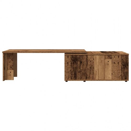 Sofabord i konstrueret træ - 150 × 50 × 35 cm, antikt træ