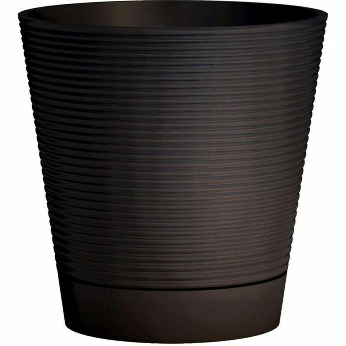 Selvvandende pot Garden ID Sort 40 cm