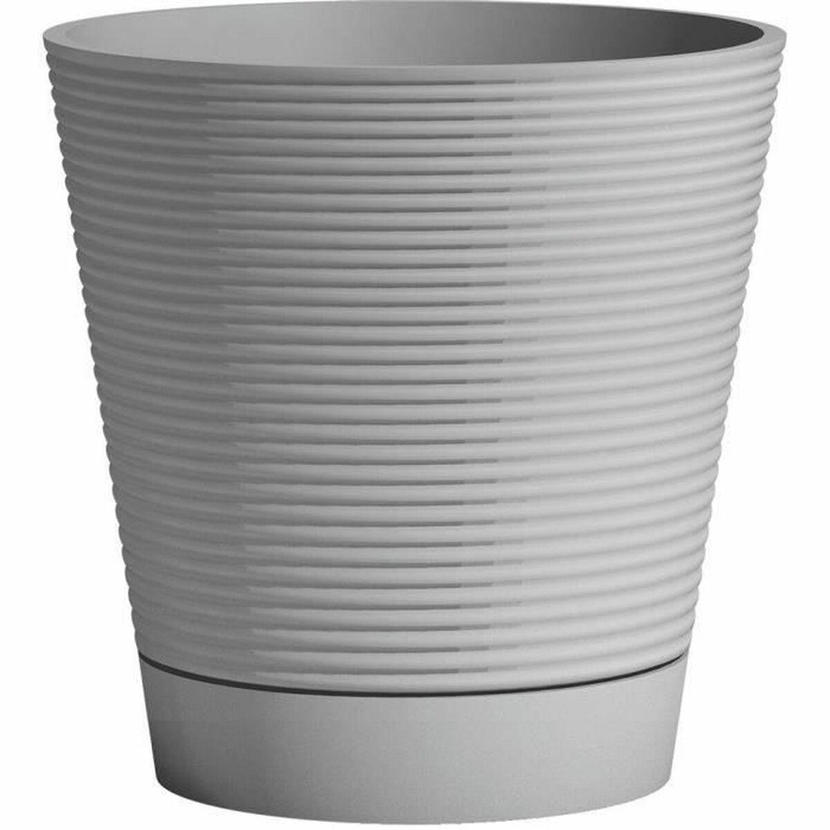 Selvvandende pot Garden ID Grå 40 cm