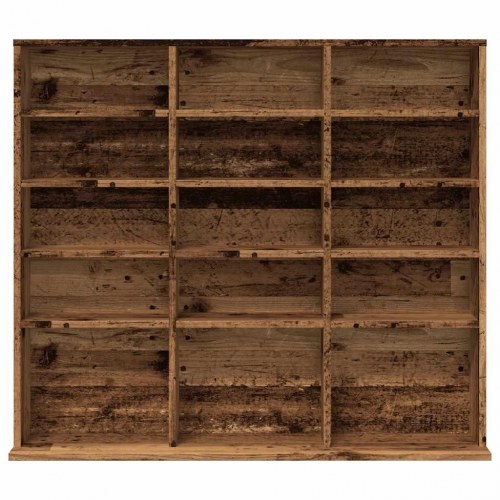 CD-reol 100 x 23 x 89,5 cm - antikt trælook