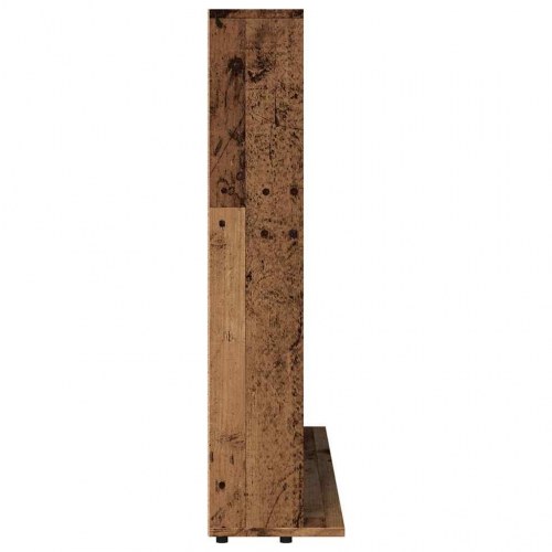 CD-reol 100 x 23 x 89,5 cm - antikt trælook