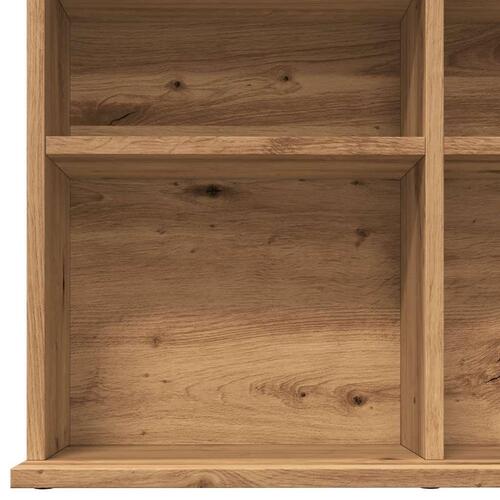Reol 100x23x89,5 cm konstrueret træ kunsteg
