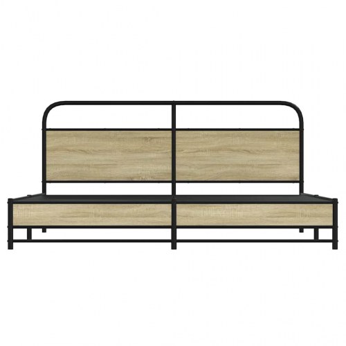 Sengeramme med sengegavl 183 x 213 cm - sonoma-eg