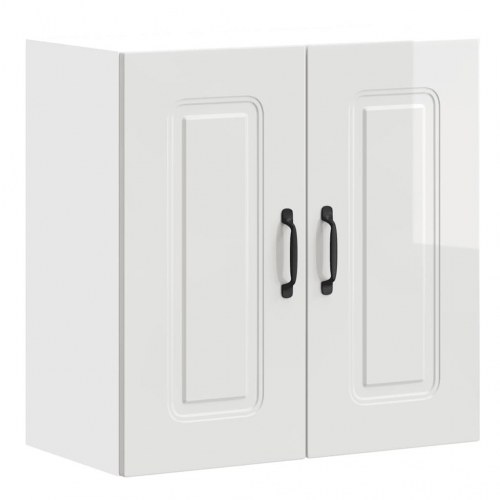 Køkkenvægskab Kalmar højglans hvid - 60 x 31 x 60 cm