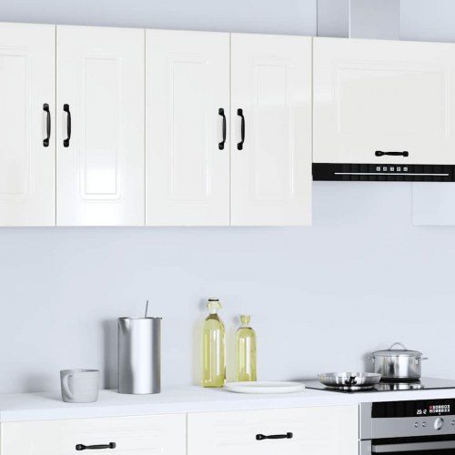Køkkenvægskab Kalmar højglans hvid - 60 x 31 x 60 cm