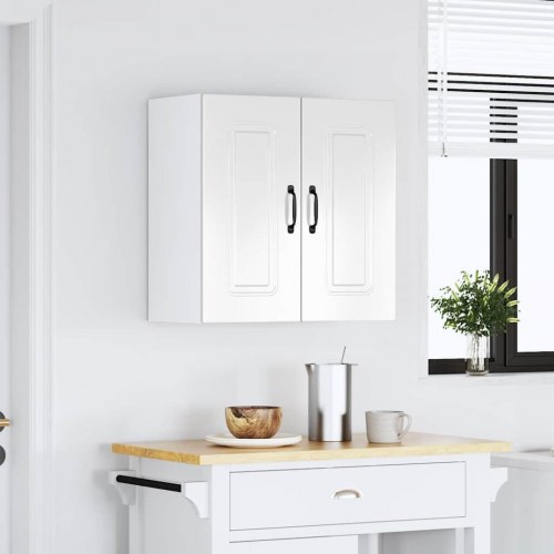 Køkkenvægskab Kalmar højglans hvid - 60 x 31 x 60 cm