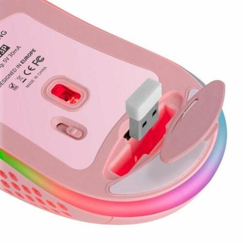 Gaming-mus Mars Gaming Pink 3200 DPI