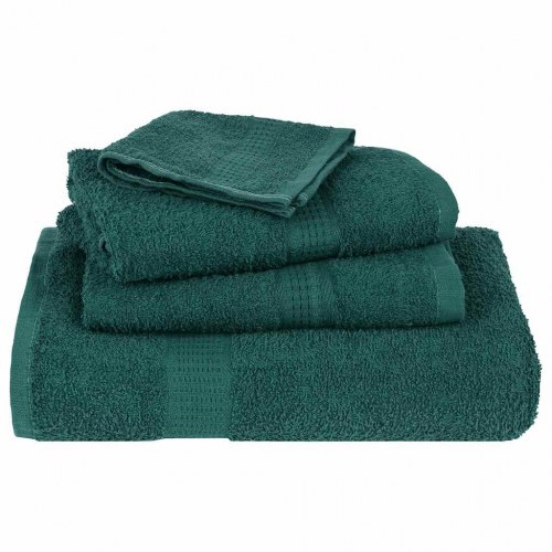 Vaskehåndklæder 2 stk. FROGN grønne 30x30 cm 100% bomuld