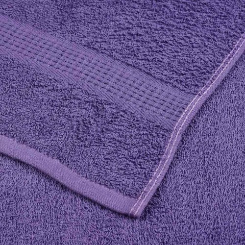 Håndklæder 10 stk. 70x140 cm 360 g/m2 100 % bomuld lilla