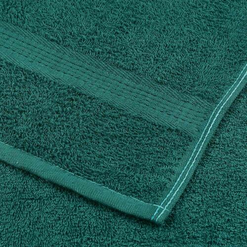 Håndklæder 4 stk. 30x30 cm 360 g/m2 100 % bomuld grøn