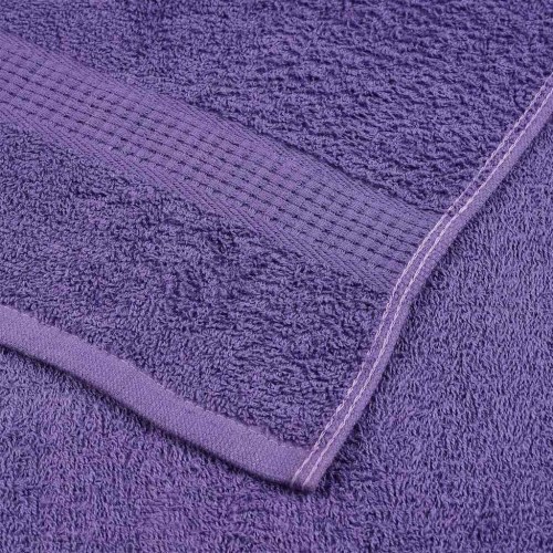 Håndklæder 4 stk. 70x140 cm 360 g/m2 100 % bomuld lilla