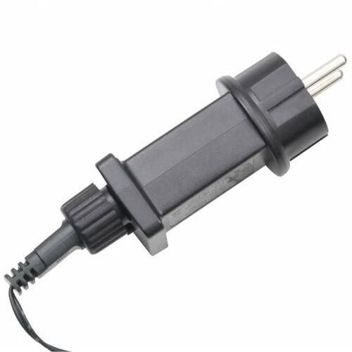 Lyskæde med 600 LED'er 60 m 8 lyseffekter IP44 varm hvid