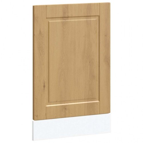 Låge til opvaskemaskine Porto 45 x 1,5 x 57 cm - egetræsfarvet