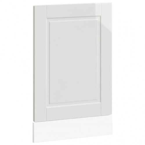 Opvaskemaskinelåge Porto 45 x 1,5 x 57 cm - hvid højglans